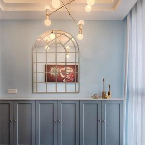 Personnaliser Nouveau Design Miroir Cercle Argent Mur Abstrait Miroir Décoratif en Acier Inoxydable Vente Directe d'Usine Miroir <span class=keywords><strong>Meubles</strong></span> - Product Image 6