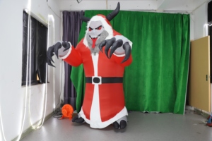 Disfraz Inflable de Monstruo Malvado para Halloween, Unisex, de Peluche, para Adultos, Inspirado en el Tema Animal - Product Image 2