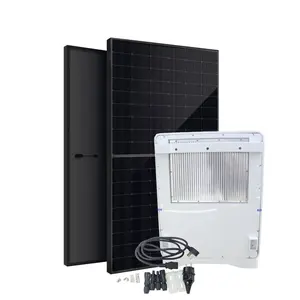 Système solaire d'alimentation de micro balcon 2.56Kwh 600W 800W commutable avec panneau solaire de balcon