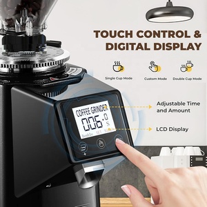 Moulin à café électrique commercial en acier inoxydable pour hôtel et épicerie, capacité de 750 g - Product Image 5