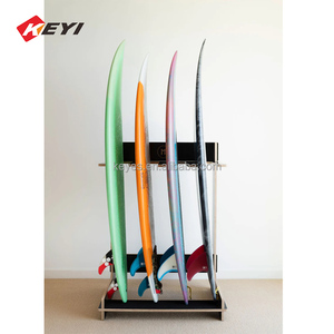 Support et présentoir à surfboards en bois écologiques modernes et personnalisés pour les magasins de <span class=keywords><strong>surf</strong></span> au détail - Product Image 2