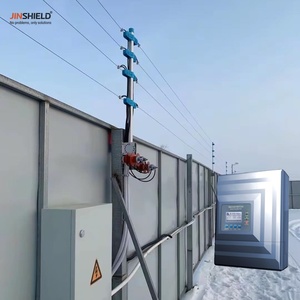 Électrificateur de clôture électrique haute tension à deux zones de défense, 4/6 lignes, système d'alarme d'<span class=keywords><strong>intrusion</strong></span> à impulsions pour clôture électrique - Product Image 5