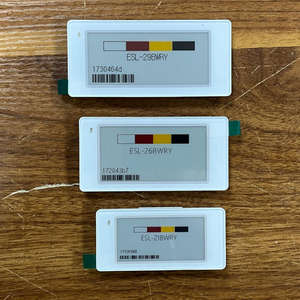 Etiquetas de precio digitales de cuatro colores de 2.13 pulgadas y 2.4 GHz, nuevas, etiquetas electrónicas para estantes, etiquetas de exhibición para tiendas, supermercados y almacenes. - Product Image 1