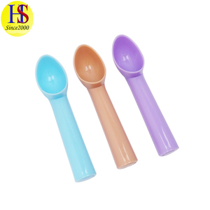 <span class=keywords><strong>Meilleur</strong></span> Petit Cuillère à glace en plastique Amusant Antigel Scoop Mère Parfaite Marron cuillère À Crème Glacée - Product Image 2