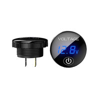 Voltmeter Digital Tahan Air dengan Kontrol Sentuh Terintegrasi untuk Kendaraan Otomotif dan Kelautan