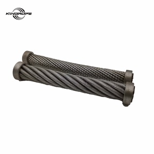 Морской оцинкованный кабель, Круглый стальной трос, горячеоцинкованный/неоцинкованный 6x36WS + IWRC 36 мм 44 мм с смазкой - Product Image 4