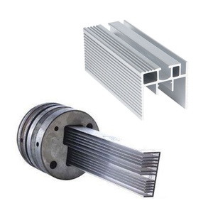 Moule d'extrusion en alliage d'aluminium Al6063 pour les pièces métalliques à ailettes de refroidissement des appareils électroménagers - Product Image 1