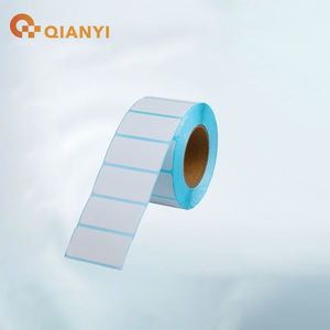 Etiquetas de embalaje impermeables, resistentes al aceite, duraderas, con fuerte adherencia, autoadhesivas, de papel térmico, forma redonda, envío exprés - Product Image 5