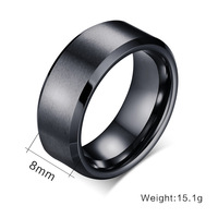 Hiphop Wolfram Schmuck Großhandel einfache gravierte Ring Rohlinge Metall Gold 18k Aussage Männer Eheringe