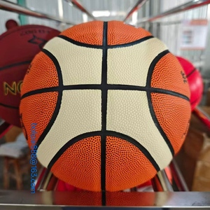 <span class=keywords><strong>Pallone</strong></span> da <span class=keywords><strong>Basket</strong></span> Professionale Personalizzabile in PU N.3 N.4 N.5 N.6 N.7 per Bambini, Adolescenti e Adulti - Product Image 2