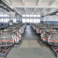 Machine à tricoter de sac tissé par pp de métier à tisser circulaire de 6 navettes