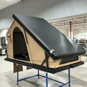 Carpa de techo para coche, de aleación de aluminio, tipo rígido extendido, doble capa, impermeable, de tela Oxford, para las cuatro estaciones, con una habitación. - Product Image 1
