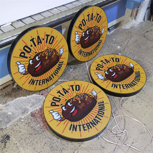 لوحة ثلاثية الأبعاد مصنوعة في الخارج حسب الطلب ، علامة في الأماكن المغلقة ، علامة الإعلان في الهواء الطلق - Product Image 1