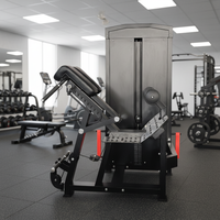 Machine d'extension dorsale pour renforcer le bas du dos et les fessiers, avec support intégré pour l'entraînement en salle de sport