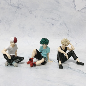 7.5cm <span class=keywords><strong>boku</strong></span> không có anh hùng Học Viện trẻ em midoriya izuku bakugou katsuki figurine Manga bức tượng phim hoạt hình PVC nhân vật đồ chơi Quà tặng - Product Image 2