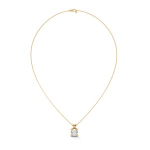 Pendentif de luxe en joaillerie fine avec diamants de laboratoire sertis en or rose, parfait pour collection personnelle ou cadeaux spéciaux - Product Image 3