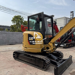 Mini-pelle d'occasion CAT303.5E 3 tonnes du Japon, machine de construction d'occasion CAT 303.5 305.5 307.5 à Shanghai - Product Image 6
