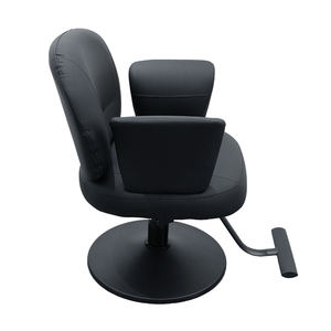 2025 Silla <span class=keywords><strong>de</strong></span> peluquero negra <span class=keywords><strong>de</strong></span> alta calidad Silla <span class=keywords><strong>de</strong></span> peluquero hidráulica peluquería - Product Image 3