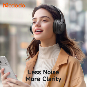 Cuffie Wireless Mcdodo 520 <span class=keywords><strong>ZENO</strong></span> Ultra S01 con ANC Adattivo, 120 Ore <span class=keywords><strong>di</strong></span> Riproduzione, Cancellazione del Rumore -45dB, BT6.0 (PC/Viaggio) - Product Image 3
