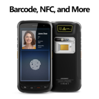 PDA industriel robuste C71 Android 13 avec lecteur/graveur RFID UHF intégré ISO18000-6C, portée longue de 20 m, scanner de codes-barres 2D