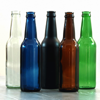 Bouteille en verre ambré de 330 ml pour la bière