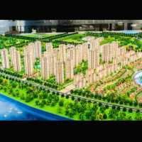 Modèle de planification de micro-ville urbaine 3D personnalisé pour l'immobilier Modèle d'échelle d'exposition résidentielle d'appartement d'hôtel pour le projet de villa