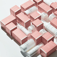 Emballage de boîte de parfum pour cheveux cosmétique en papier cartonné simple de luxe biodégradable avec impression personnalisée 30 ml