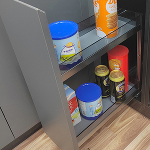 Organisateur de <span class=keywords><strong>cuisine</strong></span>, panier <span class=keywords><strong>coulissant</strong></span> en acier inoxydable pour bouteilles, support de <span class=keywords><strong>cuisine</strong></span>, panier, <span class=keywords><strong>tiroir</strong></span> de rangement - Product Image 5