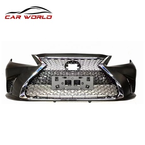 2013-2014 for 350/ES300H Front Bumper Upgrade Kit with Tow <b>Hook</b> PP Material Screw-On Installation - Product Image 6