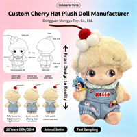 Tenue de poupée en vinyle de 15 cm, série journal intime nouveau-né, OEM ODM personnalisée, salopette colorée pour Crybaby KT Labubu, costume de poupée mignon