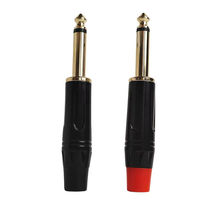 Prises audio mono TS 1/4 pouce, connecteurs stéréo 6,35 mm pour haut-parleur, guitare, microphone, câble