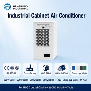 Climatiseur d'armoire industriel Hengrong EA-500W certifié CE, R134a, IP54, pour le refroidissement des boîtiers de machines textiles, puissant et efficace - Product Image 1
