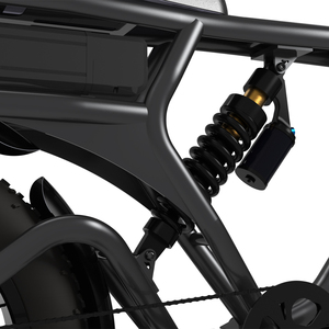 Fatbike pour garçons avec double suspension, pneus larges de 20 pouces, moteur puissant de 1000 W, cadre en aluminium - Product Image 4