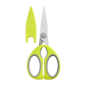 Tijeras Multifuncionales de Acero Inoxidable, Duraderas, para Raspar Escamas de Pescado, Abrir Nueces, Tijeras de Cocina con Cubierta de PP - Product Image 1
