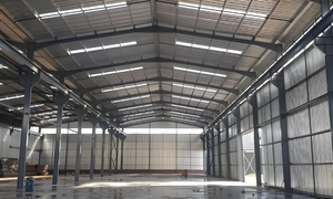 Xây dựng khung thép công nghiệp: Tòa nhà khung cứng cho kho và cơ sở sản xuất với hệ thống hỗ trợ - Product Image 3