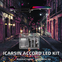 Kit d'éclairage intérieur de voiture LED 12V pour Accord 10e génération 2018-2022, lumière ambiante dynamique Rainbow Symphony