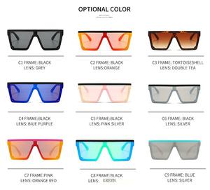 サングラスの大きな特大の正方形のレンズフレームメガネ - Product Image 3