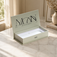 Caja de Regalo para Teléfono con Tapa Abatible - Caja Rígida con Logotipo en Relieve e Impresión Personalizada para Venta Minorista de Electrónicos