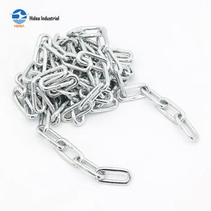 Cadena <span class=keywords><strong>de</strong></span> Pesca Estándar Japonesa G80, Acero Superaleado, Electro-Galvanizada y Galvanizada por Inmersión en Caliente, para Anclaje Marino y Pesaje <span class=keywords><strong>de</strong></span> Redes - Product Image 4