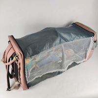 Sacs à langer personnalisés pour maman, sac à dos avec station de change, grand sac avec lit bébé pliable, sac à couches pour maman enceinte