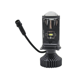 Y6 HA CONDOTTO il faro Hi/Lo Fascio di LED <span class=keywords><strong>Mini</strong></span> Obiettivo Del Dell&#39;automobile Della Lampada 6000K 8000LM fari per auto