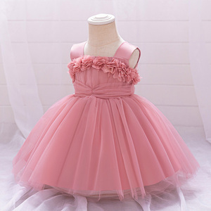 Vestidos formales de fiesta <span class=keywords><strong>para</strong></span> niñas de 2 años, vestido de flores de verano <span class=keywords><strong>para</strong></span> niños, cumpleaños, <span class=keywords><strong>primera</strong></span> <span class=keywords><strong>comunión</strong></span>, vestido de tul, ropa <span class=keywords><strong>para</strong></span> niños - Product Image 2