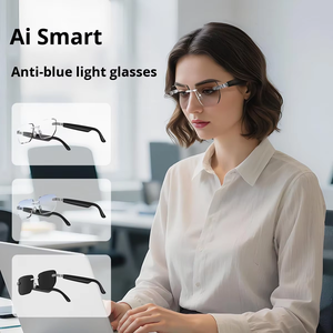 Nuevas Gafas Inteligentes Casuales con IA, Traductor, Lentes Fotocromáticas Anti Luz Azul, Gafas de Sol con Traducción <span class=keywords><strong>Chat</strong></span> GPT, Gafas Inteligentes con Audio - Product Image 4