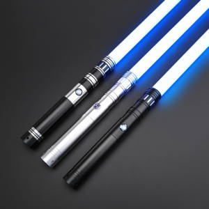 <span class=keywords><strong>Sabre</strong></span> laser TXQSABER A03 RGB, poignée en métal robuste pour duels, lame de 58 cm, 4 sons, blaster, Yoda, <span class=keywords><strong>Jedi</strong></span>, cosplay, jouets pour enfants, épée laser - Product Image 1