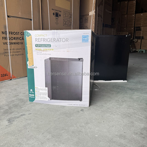 Mini Refrigerador Negro de 1.7 Pies Cúbicos (50L), Refrigerador Compacto con Dispensador de Hielo para África, 220V 50Hz, Uso en Hogar, Oficina y Hotel, Ahorro de Energía - Product Image 6