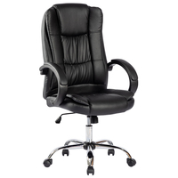Hauteur réglable, confortable, dossier haut, accoudoir ergonomique, chaise pivotante de réunion de bureau