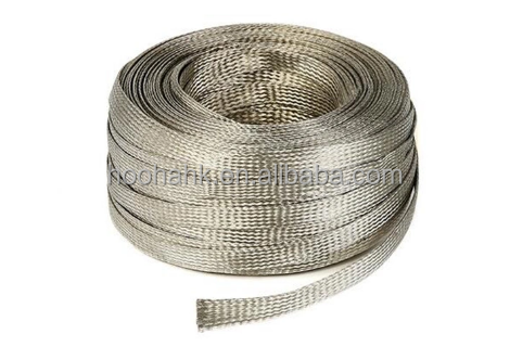Flat Flexible Tinned Copper Braiding Machine With 24 Spindle 50rpm