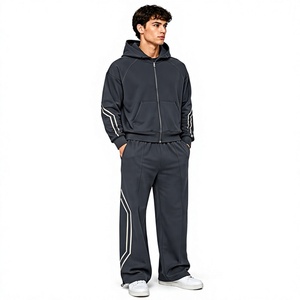 Custom Sportswear Tracksuit High Quality <b>Winter</b> Tracksuit Factory-Customized Eco-Friendly Fashionwear Tracksuit for Men's - Product Image 1