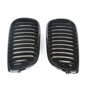 Grilles de course en maille pour calandre avant automatique pour <span class=keywords><strong>BMW</strong></span> Série 3 E46 2002-2004, matériau ABS, <span class=keywords><strong>grille</strong></span> de ventilation pour radiateur d'admission d'air - Product Image 6