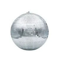 Bola de cristal para espejo de discoteca, bola de cristal plateado para escenario
